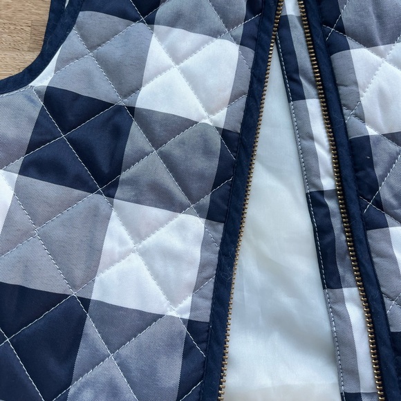 Janie and Jack plaid vest - Picture 4 of 5